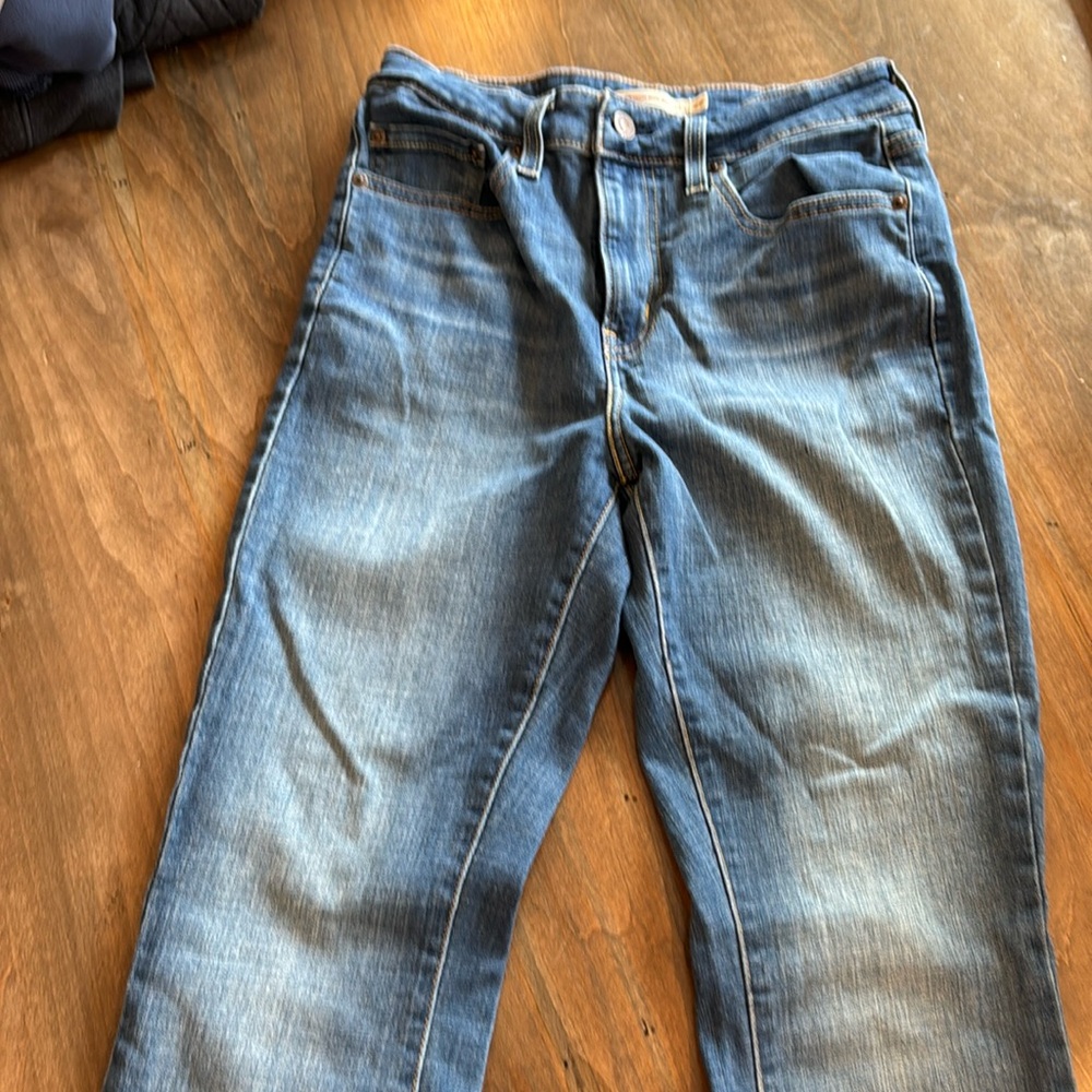 Levi Strauss High Rise Boot Cut Jeans